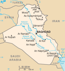 Iraq-CIA WFB Map
