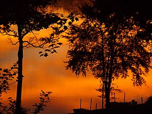 Lake Tomahawk Ohio Sunrise