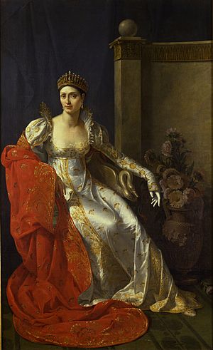 Marie Guilhelmine Benoist - Portrait of Elisa Bonaparte