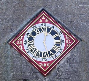 Painswick Church clock