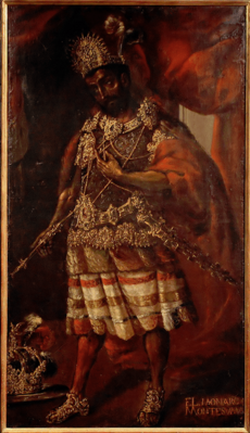 Retrato de Moctezuma II
