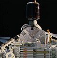 STS-61-B Morelos-B deployment