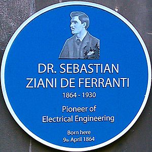 Sebastian Ziani de Ferranti - Blue Plaque (Liverpool)