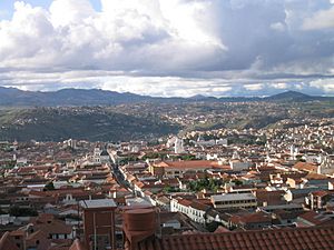 Sucre capital de Bolivia