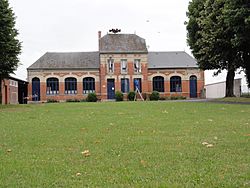 Terny-Sorny (Aisne) mairie-école