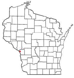 Location of Brice Prairie, Wisconsin