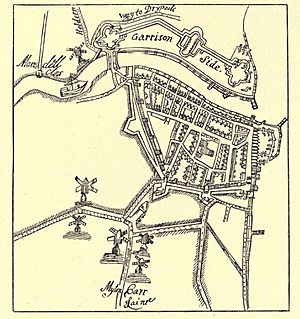 1668, Map of Hull, Joseph Osborne