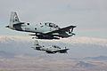 Afghan Air Force Super Tucano A-29 over Kabul Afghanistan, (Photo by Maj. M.R.T "Mickey")