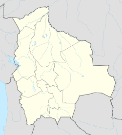 San Ignacio de Velasco is located in Bolivia