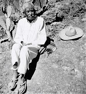 Campesino de San Juan Achiutla, Oaxaca, Mëxico, 1945