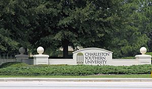 Charleston Southern University Sign, City of North Charleston