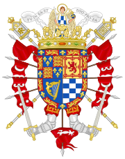 Coat of Arms of the Duke of Alba (Common)