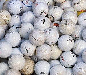 Golf balls kallerna