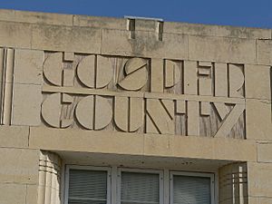Gosper County courthouse detail1