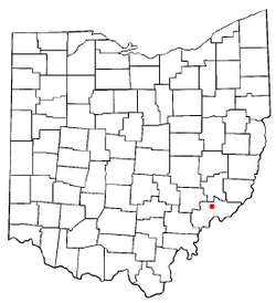 Location of Lowell, Ohio