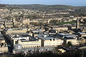SouthGate and Bath from Beechen Cliff