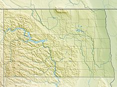 Jamestown Dam is located in North Dakota