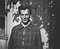 46. Ludwig Wittgenstein in the Fellows' Garden