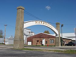 The Arch in the Town of Marshall