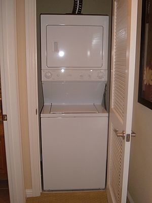 GE Spacemaker washer and dryer combo