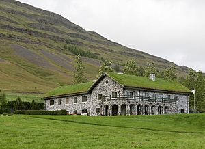 Gunnar Gunnarsson's house in Skriðuklaustur 1