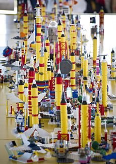 LEGO Building At KSC