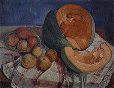 Modersohn-Becker, Paula (1905) Still life with Melon, Koln