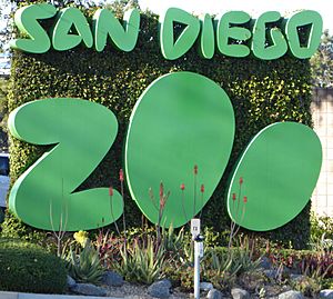 San Diego Zoo Street Sign