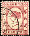 Stamp Labuan 1885 2c