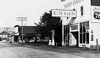 Thorp Garage, Thorp, Washington. 1935