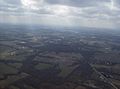 Towards Fayetteville, Ohio from the north
