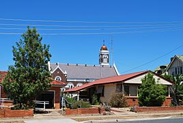 West Wyalong Houses & Church