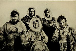 1921 Wrangel Island Expedition team