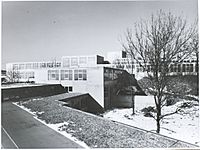 1955 Foto-HansGConrad HfGUlm Architekt-MaxBill