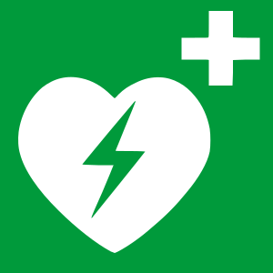 Automated External Defibrillator (symbol)