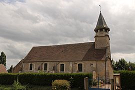 The church of Sainte-Croix at Bissières