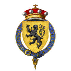 Coat of Arms of Sir Lionel de Welles, 6th Baron Welles, KG.png