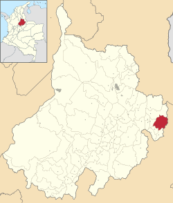 Location of the municipality and town of Carcasí in the Santander  Department of Colombia