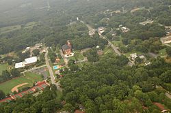 Aerial view of Due West