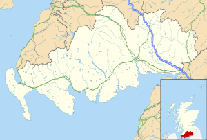 Orchardton is located in Dumfries and Galloway