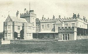 Dunraven Castle prior to demolition