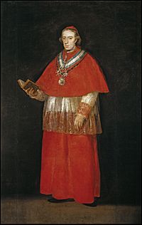 El cardenal don Luis María de Borbón y Vallabriga (Museo del Prado)