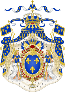 Grand Royal Coat of Arms of France