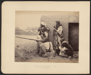 Group of Afridis at Jamrūd, 1866 WDL11469