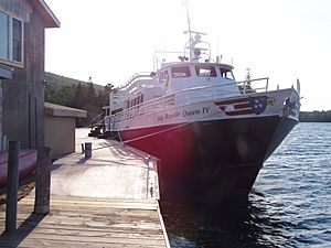 Isle Royale Queen IV in Copper Harbor
