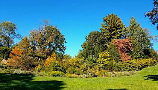 Landscape, Chanticleer Garden, Pennsylvania, USA