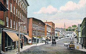 Main Street in 1909