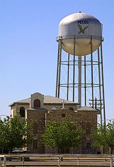 Pecos texas watertower