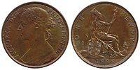 Penny Great Britain, 1888, Victoria.jpg