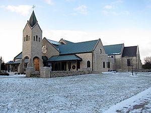 St. Brigid of Kildare Parish (Dublin, Ohio), exterior